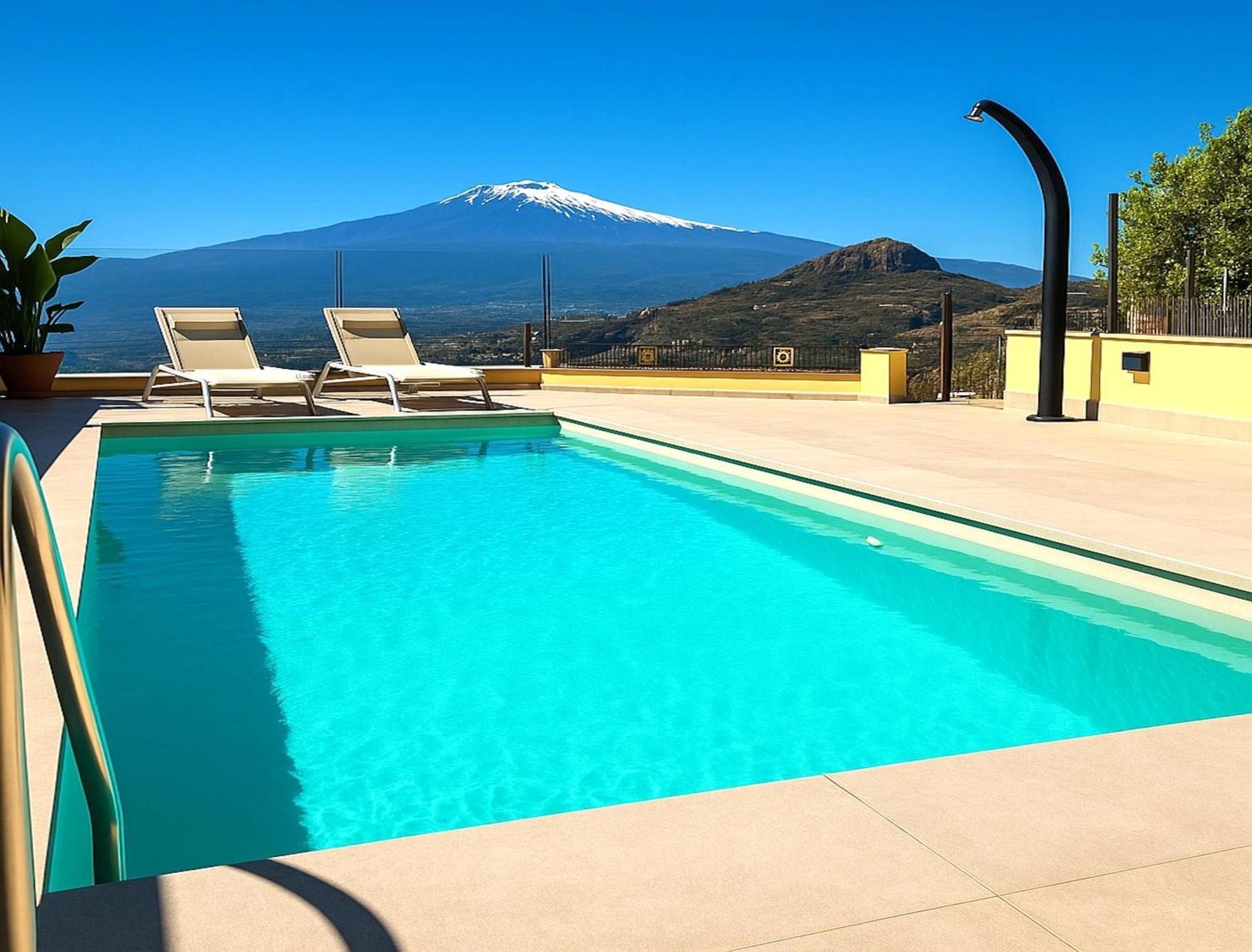 Villa Da Vinci Luxury Panoramic Apartments - Taormina Rooms Collection Екстериор снимка